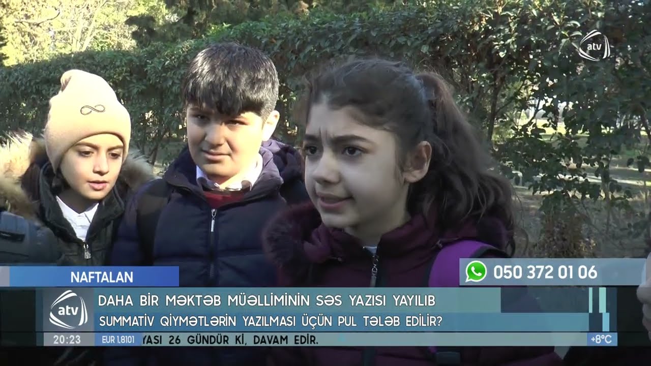 Məktəb müəlliminin səs yazısı yayıldı: Şagird və valideynlərdən pul tələb edilir