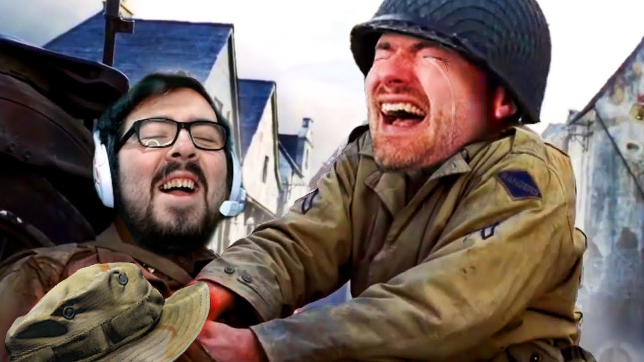 Sips CRY-LAUGHS AT A WAR TRAGEDY for about 3 minutes (Tarkov, feat. Ravs and Wolfabelle)