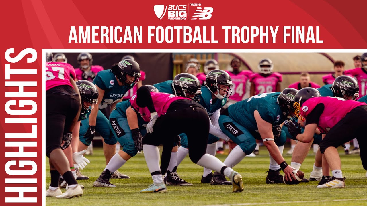 American Football Trophy Highlights | Exeter vs Nottingham Trent