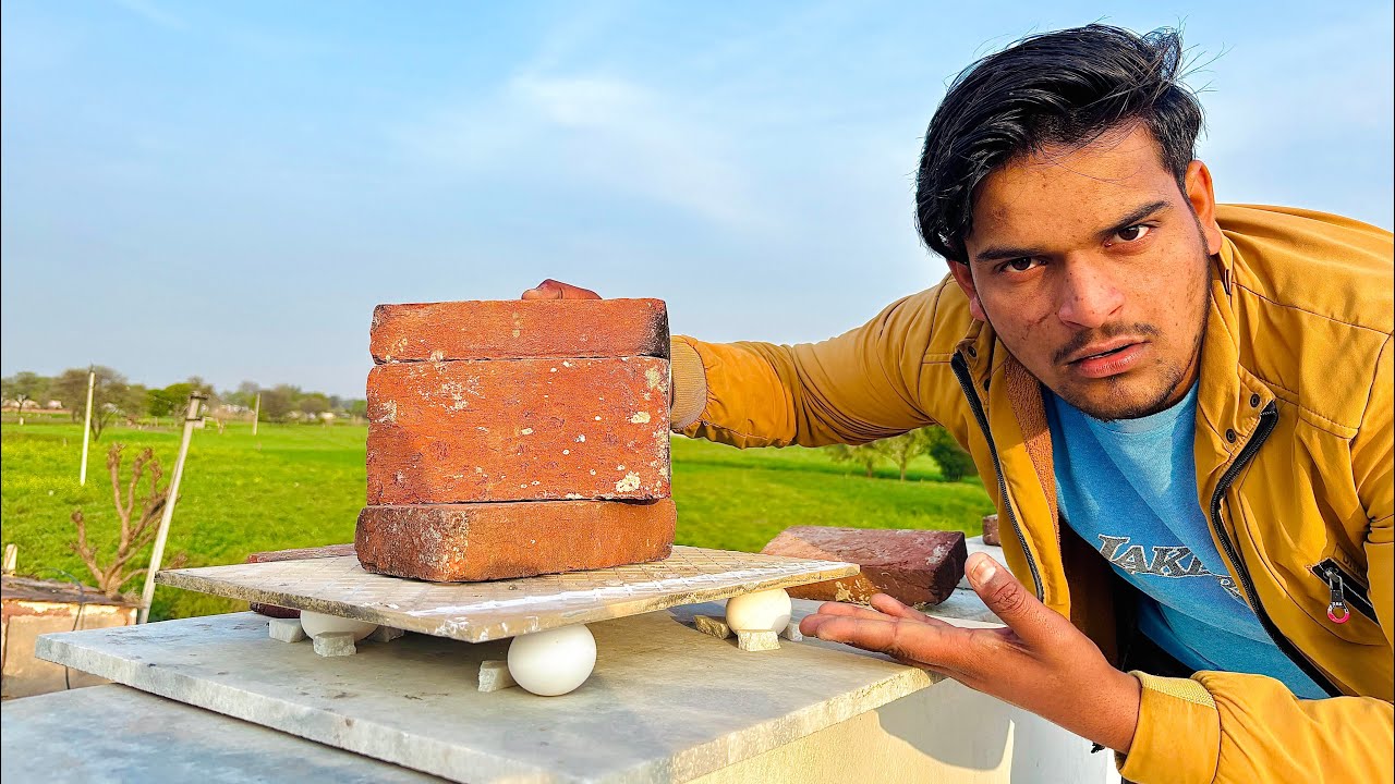 अंडा कितना मजबूत है? – एक प्रयोग Will It Crack? Egg Durability Test | अंडे की मजबूती परीक्षण 