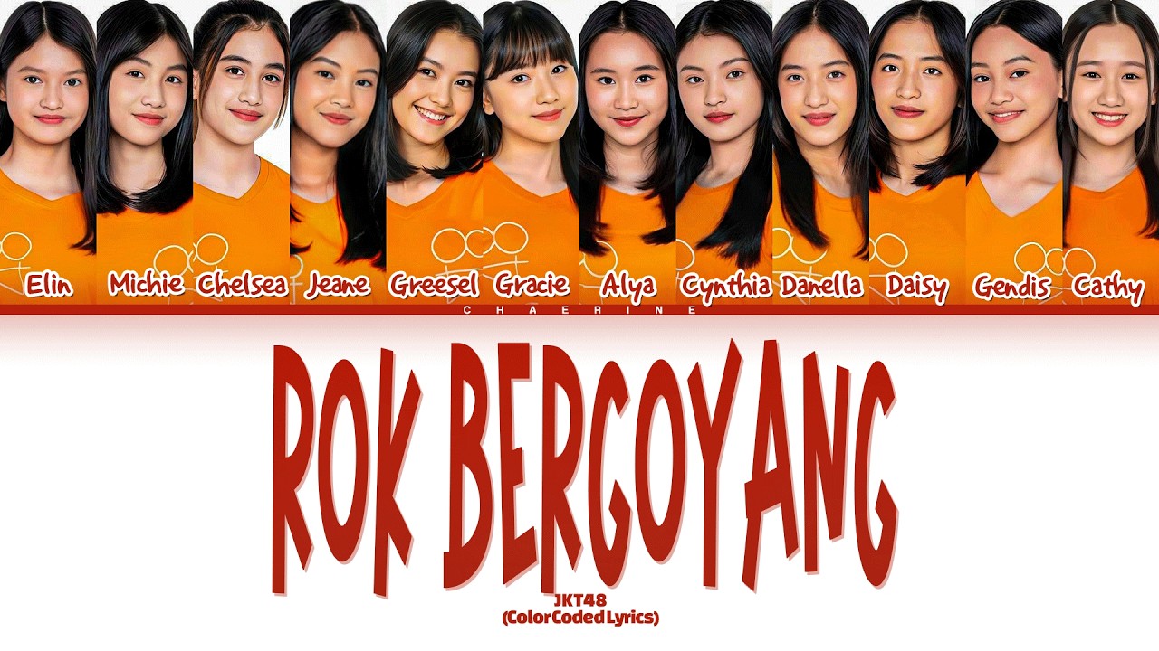 JKT48 – Rok Bergoyang Lyrics (Color Coded Lyrics)