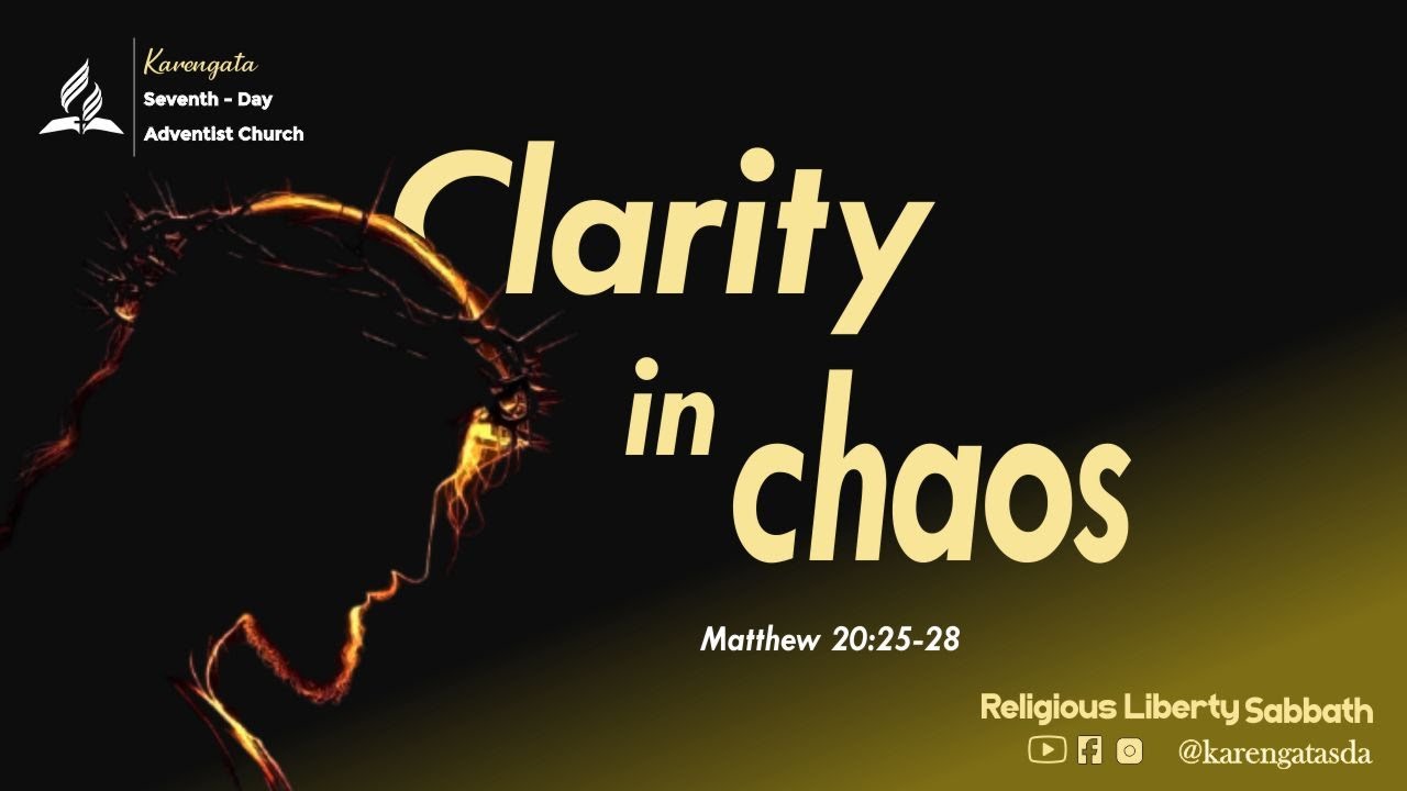 Clarity in Chaos || ReligiousLiberty Sabbath ||7th Feb 2026
