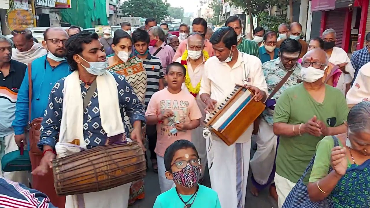 Margazhi Veedhi Bhajan - 12Jan22 - 005 - Gnanananda Mandali Chennai - Margazhi 2021