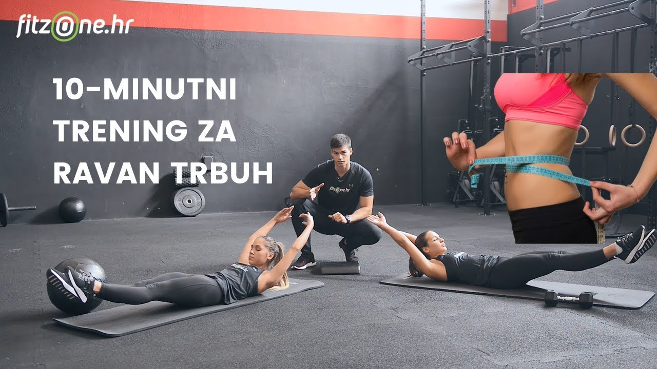 10-minutni TRENING za prženje TRBUŠNIH MIŠIĆA! 🙌