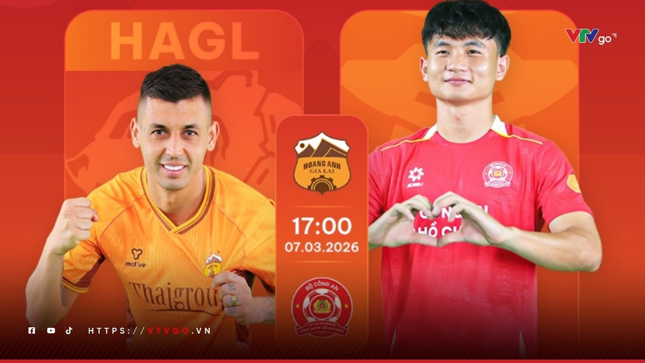 Trực tiếp | Hoàng Anh Gia Lai - CLB Công an TP Hồ Chí Minh | Bình luận trước trận