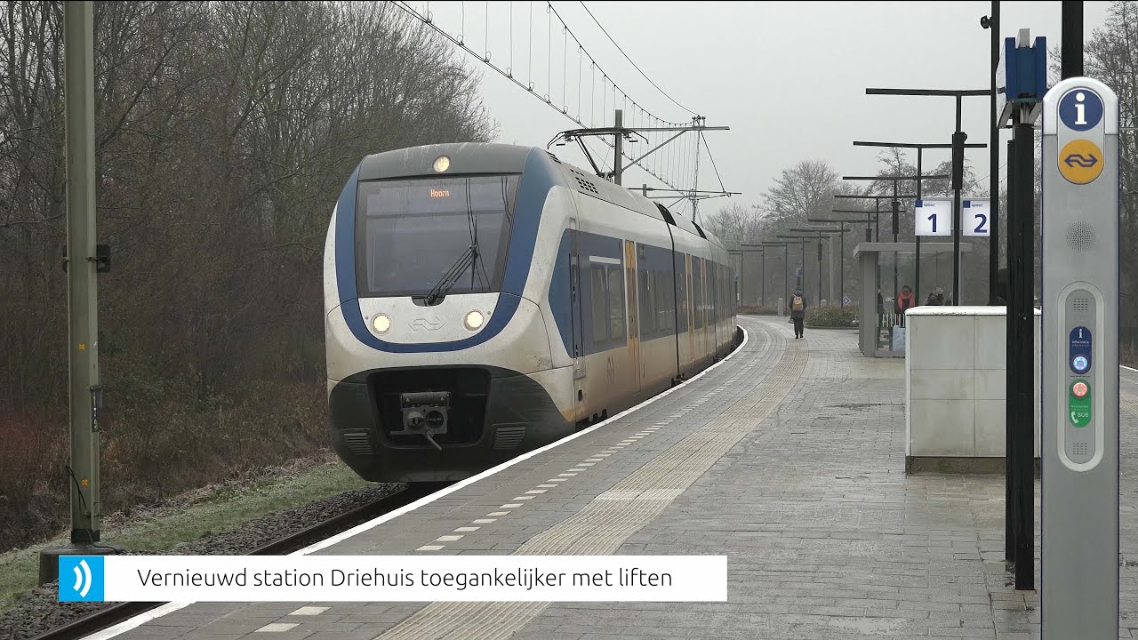 Vernieuwd Station Driehuis toegankelijker met liften