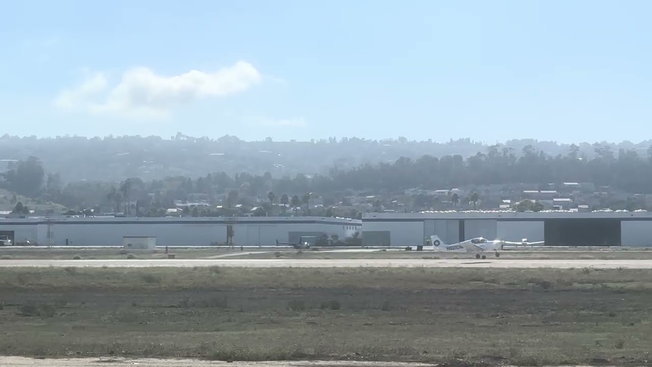 Robinson R66 Helicopter N4060W departure from Torrance Airport 