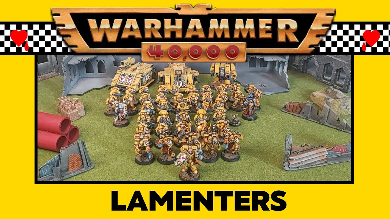 Lamenters - my ebay rescue Warhammer 40k army
