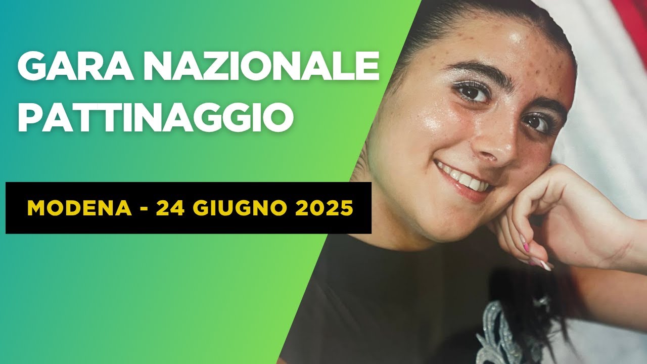 Modena 2025: Gara Nazionale di Pattinaggio, che emozione! 💖⛸️ | #shorts