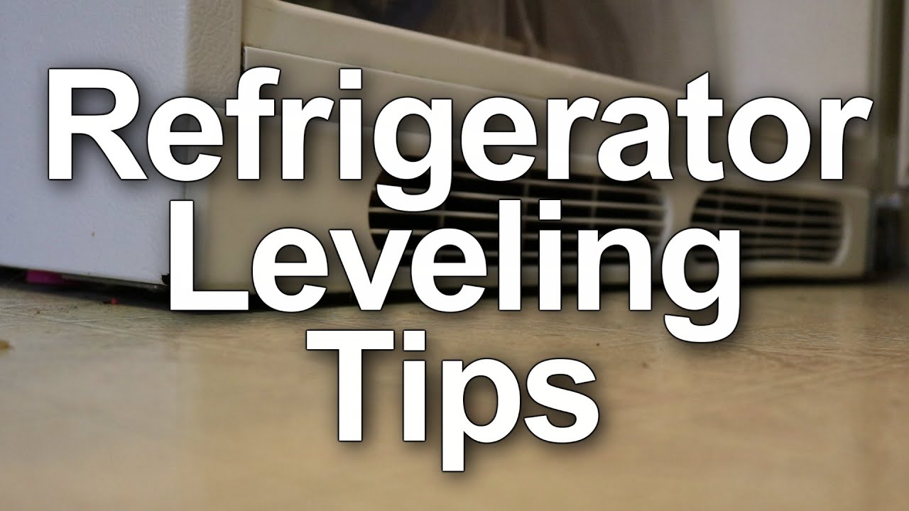 How to Adjust Refrigerator Doors so they Close Properly