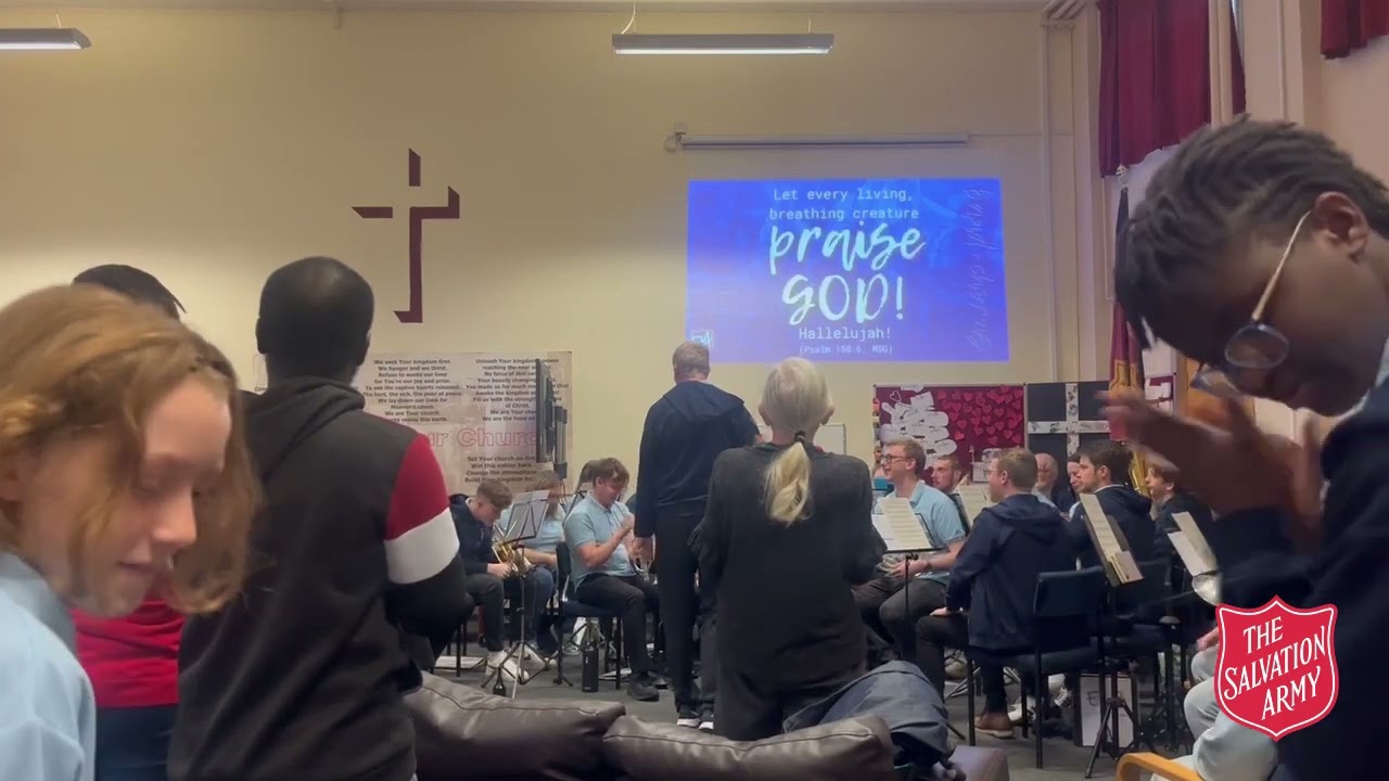 East of England Youth Sections Visit to Poplar Salvation Army 2024