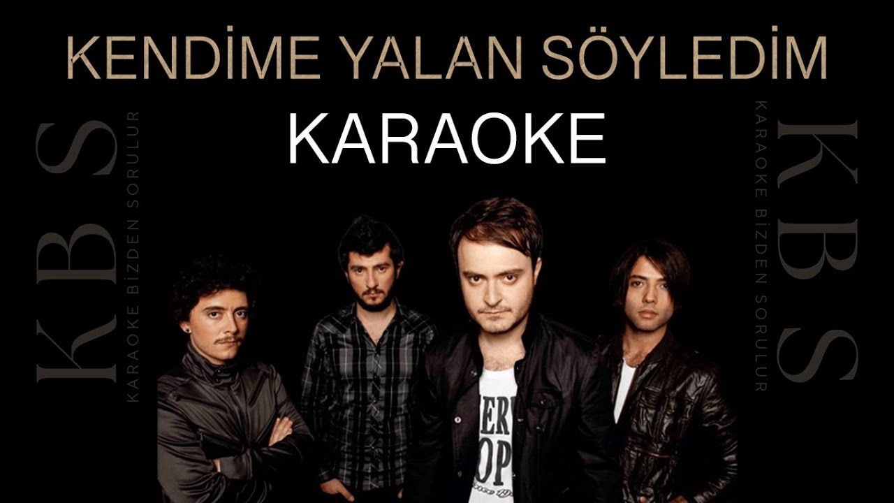 Seksendört - Kendime Yalan Söyledim | (Kaliteli Karaoke)