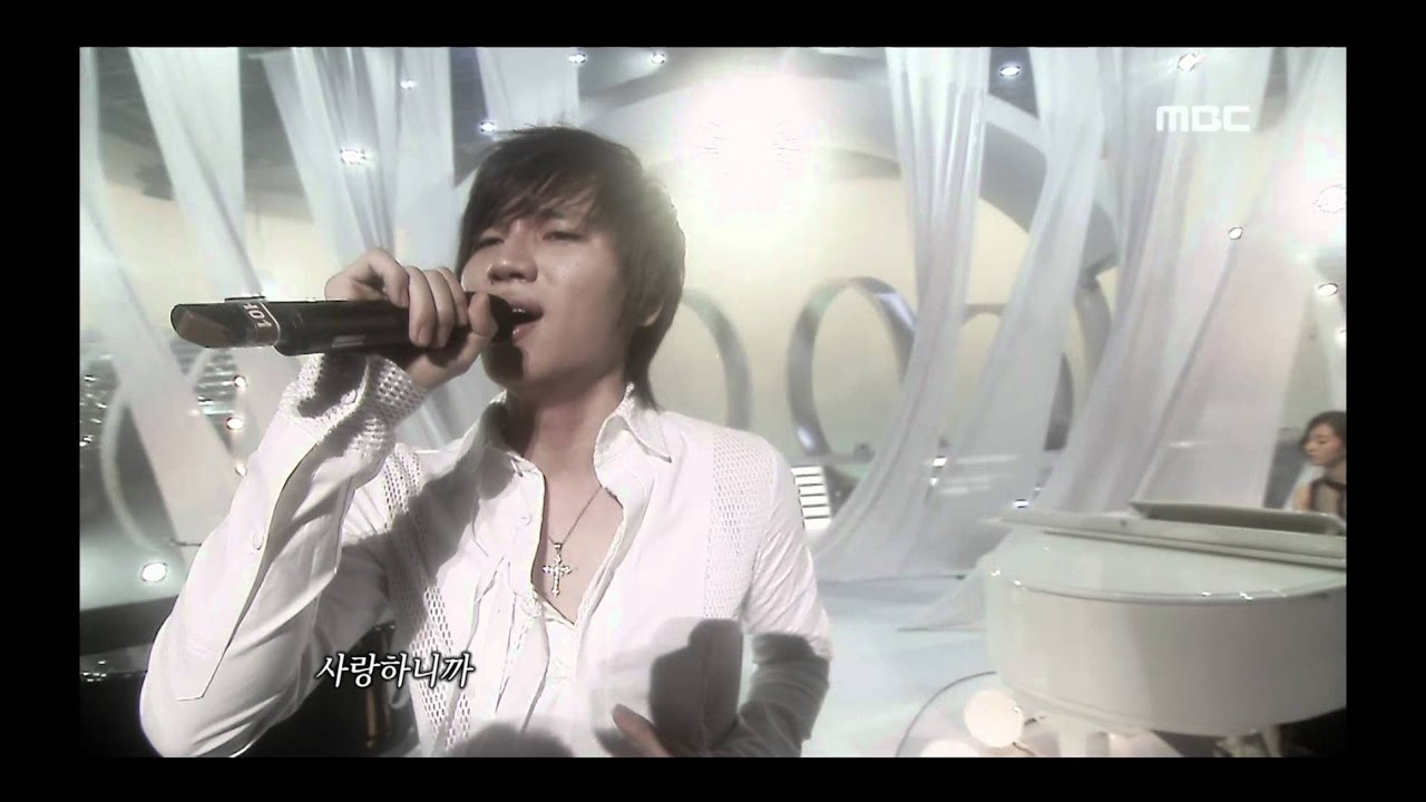 K.will - Dropping the Tears, 케이윌 - 눈물이 뚝뚝, Music Core 20090404