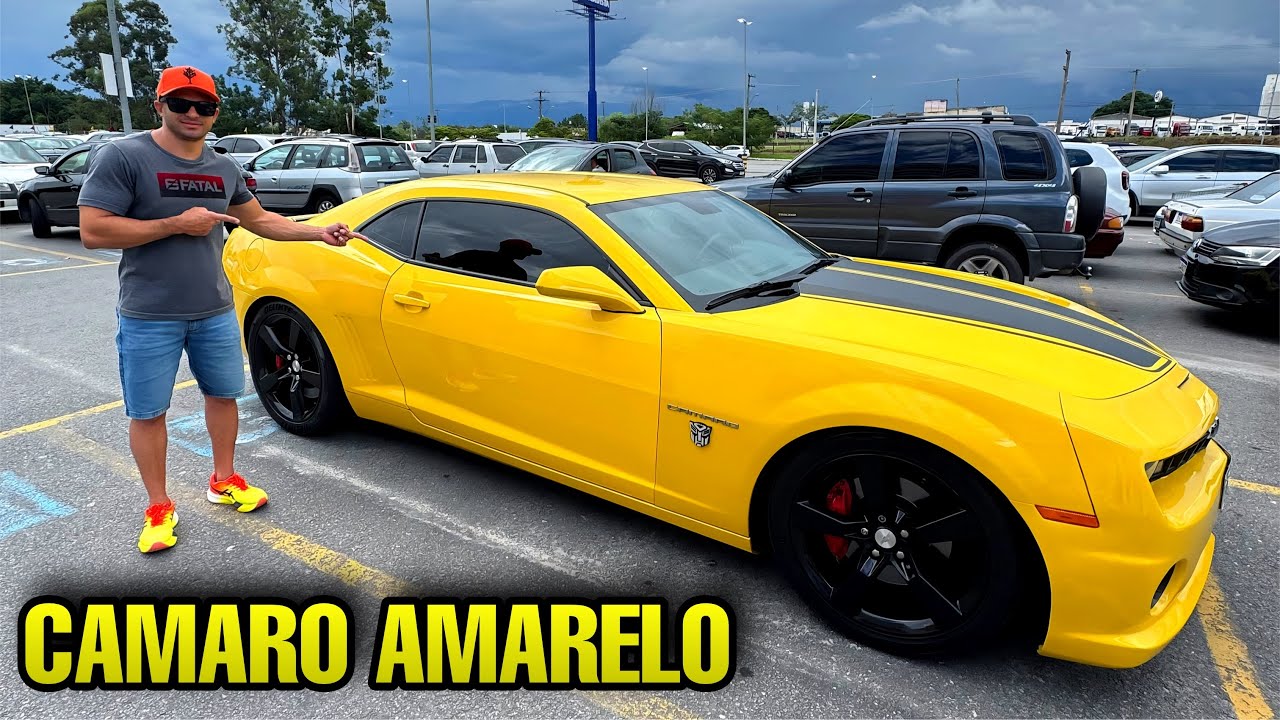 CAMARO AMARELO SONHO UM DIA TER UM O CARRO DOS TRANSFORMERS