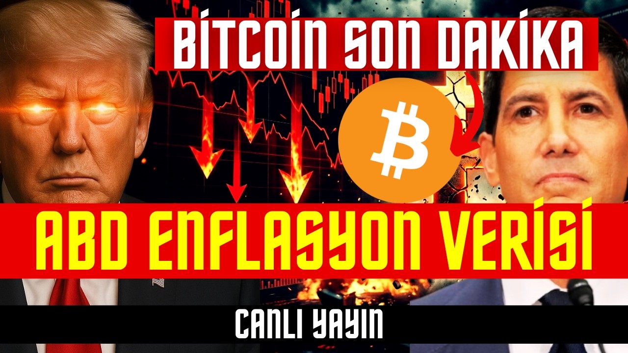 BİTCOİN SON DAKİKA ENFLASYON VERİSİ GELİYOR ACİL CANLI YAYIN Canlı Analiz #bitcoin #canlıyayın
