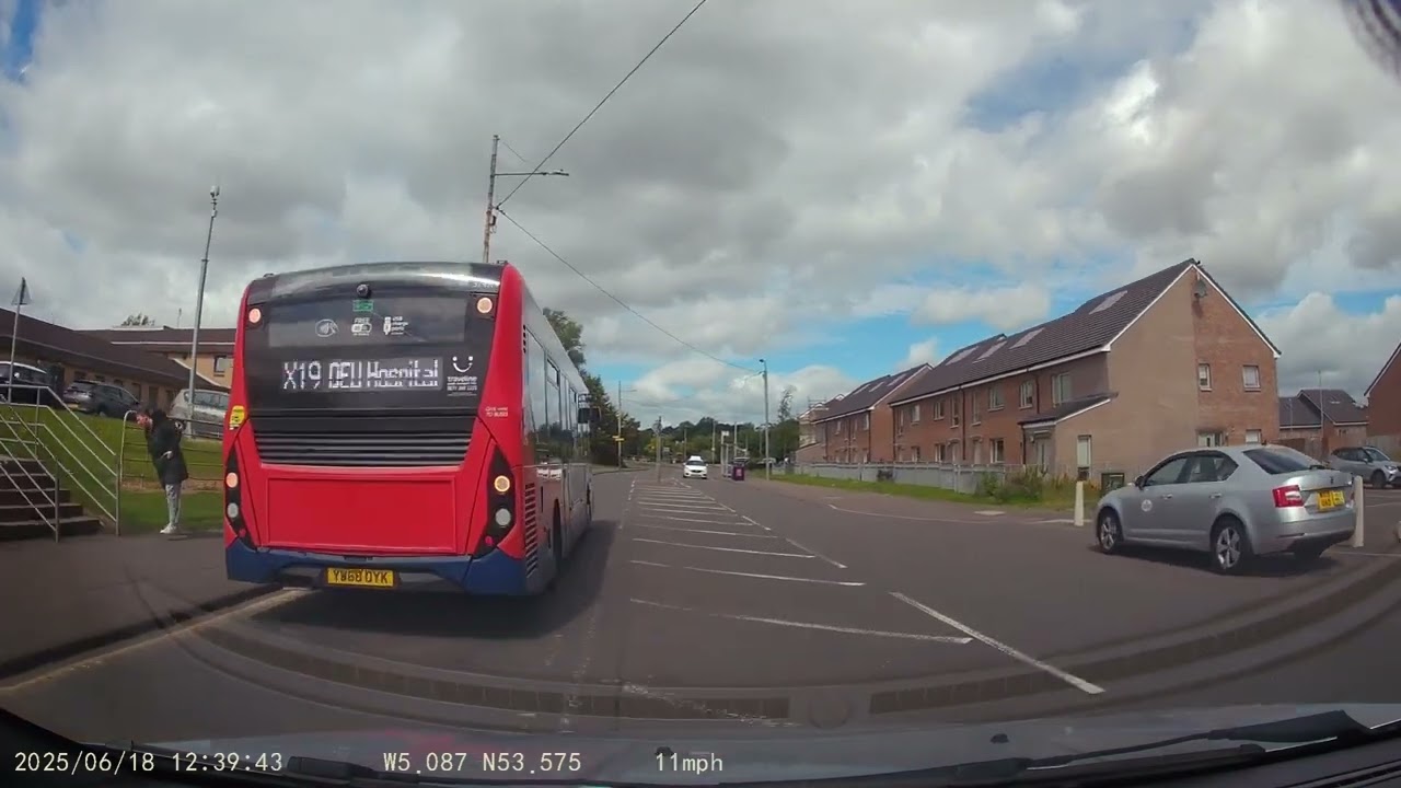 2025, Real Driving Test Route Baillieston Countryside route 2