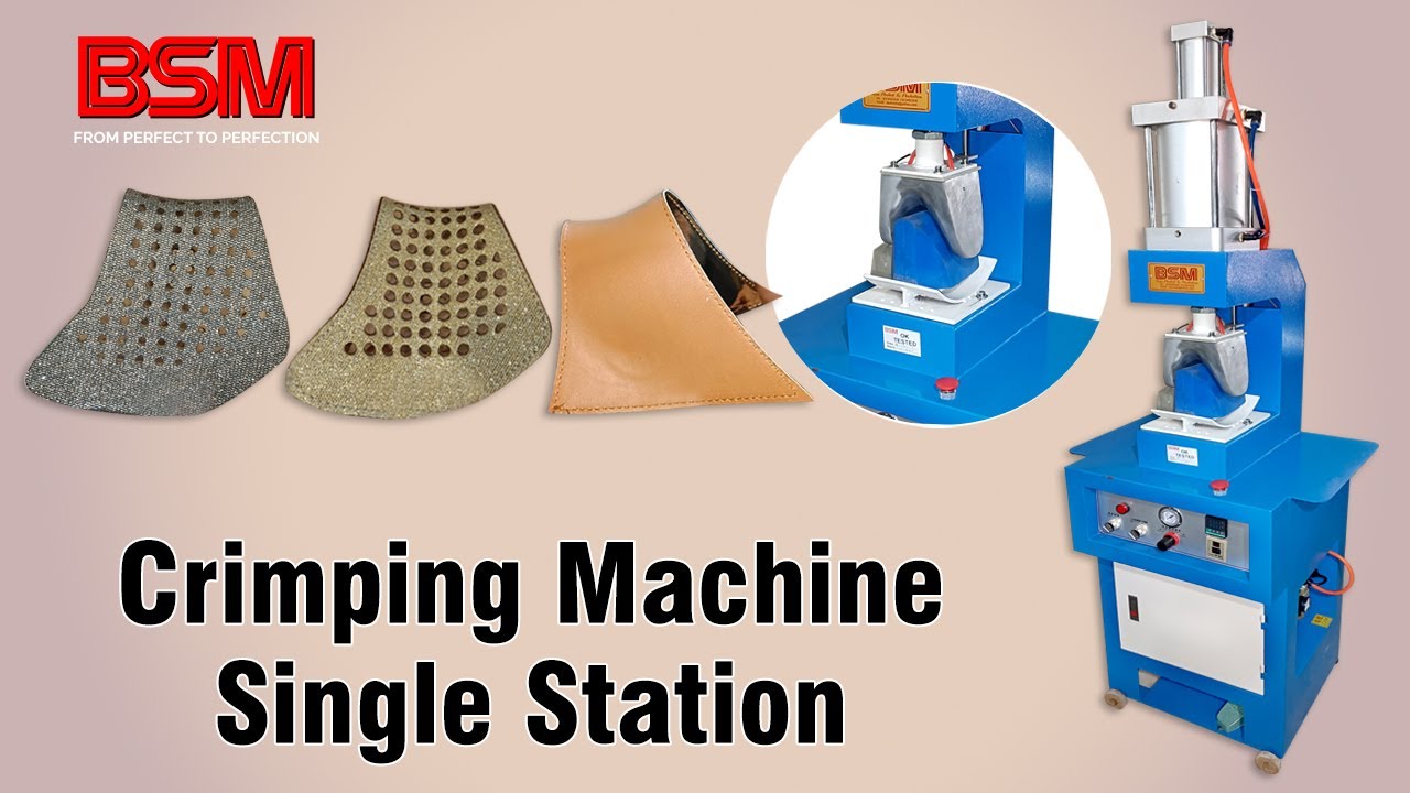 Crimping Machine Single Station | Crimping Machine | Upper Crimping Machine | Shoe Making Machine