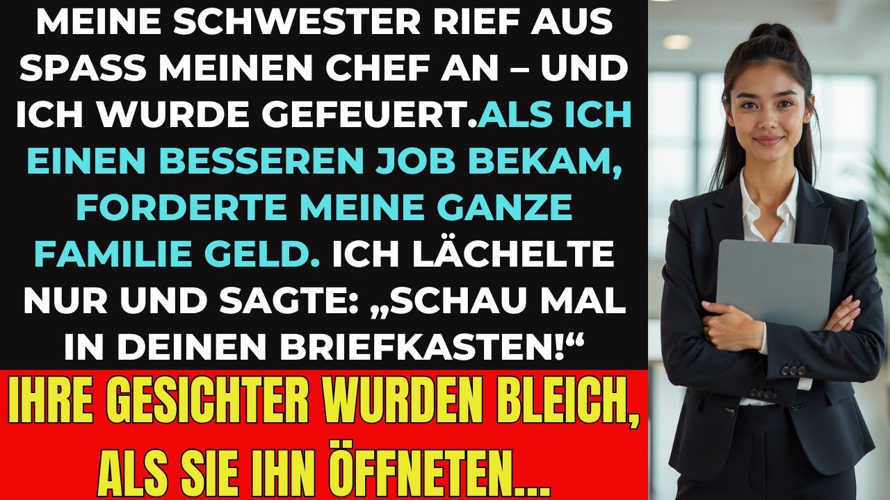 👉 „Ihre eigene Schwester ruinierte ihr Leben – aber sie rächte sich auf brillante Weise!“