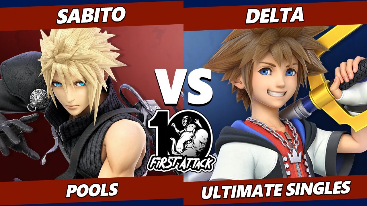 First Attack 2022  - Sabito (Joker, Cloud) Vs. Delta (Sora) Smash Ultimate Tournament