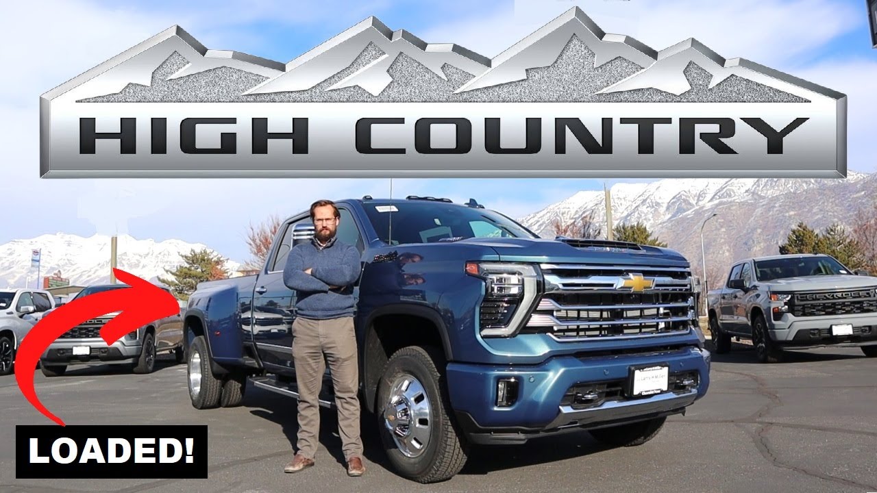 2024 Chevy Silverado Dually (High Country): Millionaire Farm Truck!
