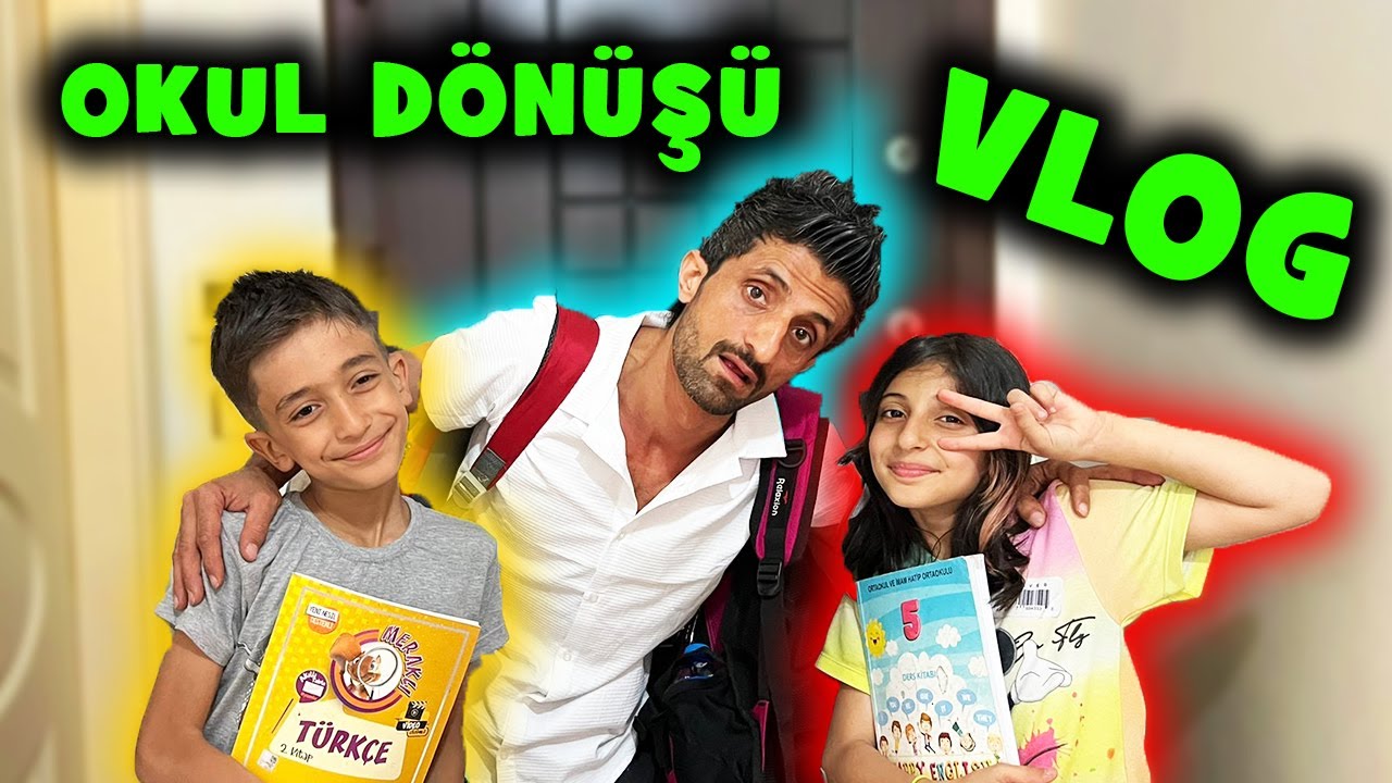 OKUL DÖNÜŞÜ RUTİN VLOG VİDEOSU 2022 !