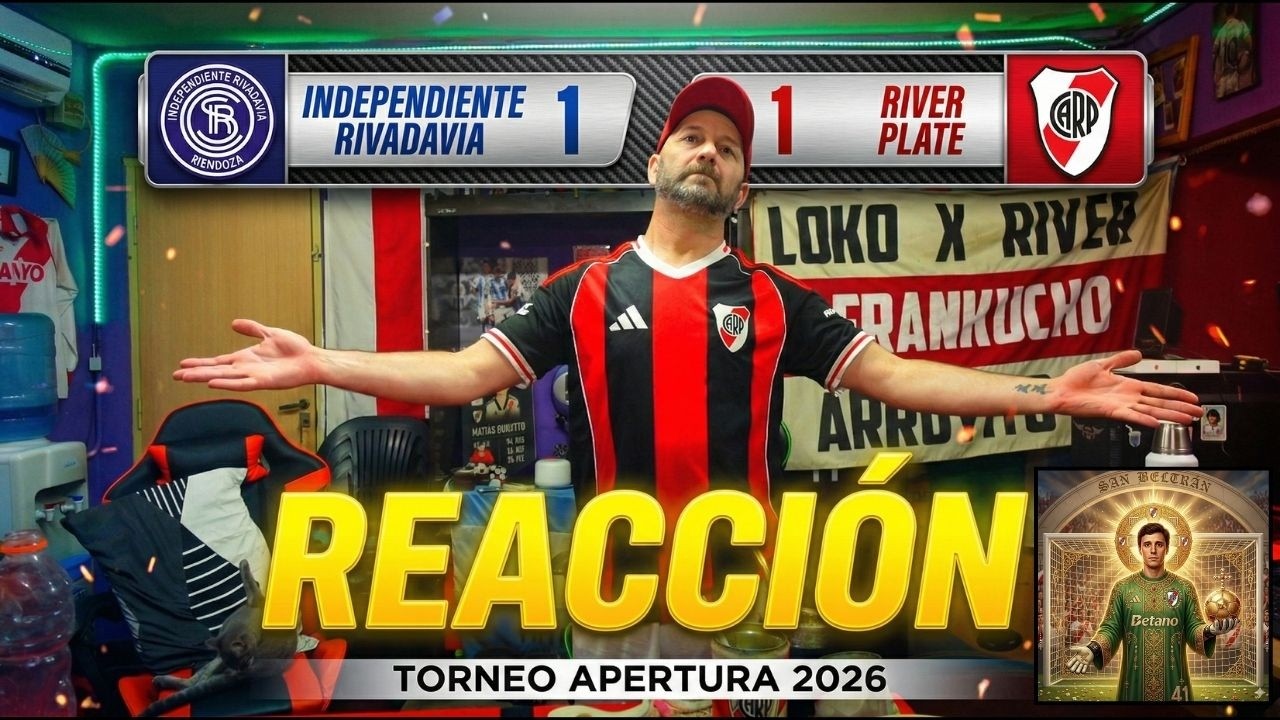 SAN BELTRAN - INDEPENDIENTE RIVADAVIA 1 vs RIVER 1 - Reacciones de Hinchas de River - APERTURA 2026