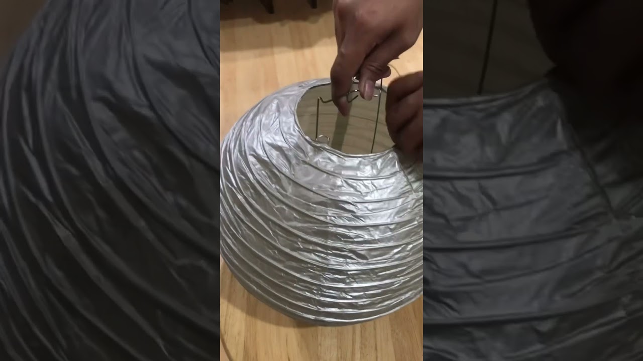 Как собрать бумажный фонарь #шорты #как #бумага #бумажныефонарики #сборка #поделки #сделай сам