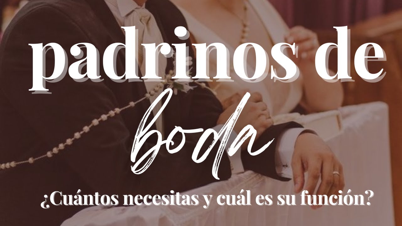 Padrinos de Velación, anillos, arras, lazo... cuántos son y qué hacen?