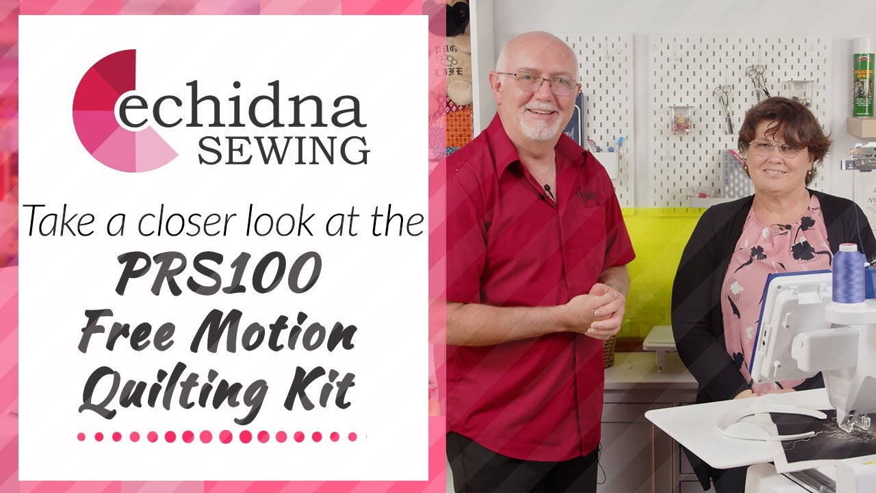 Take a closer look at the Free Motion Quilting Kit for a PRS100 | Echidna Sewing