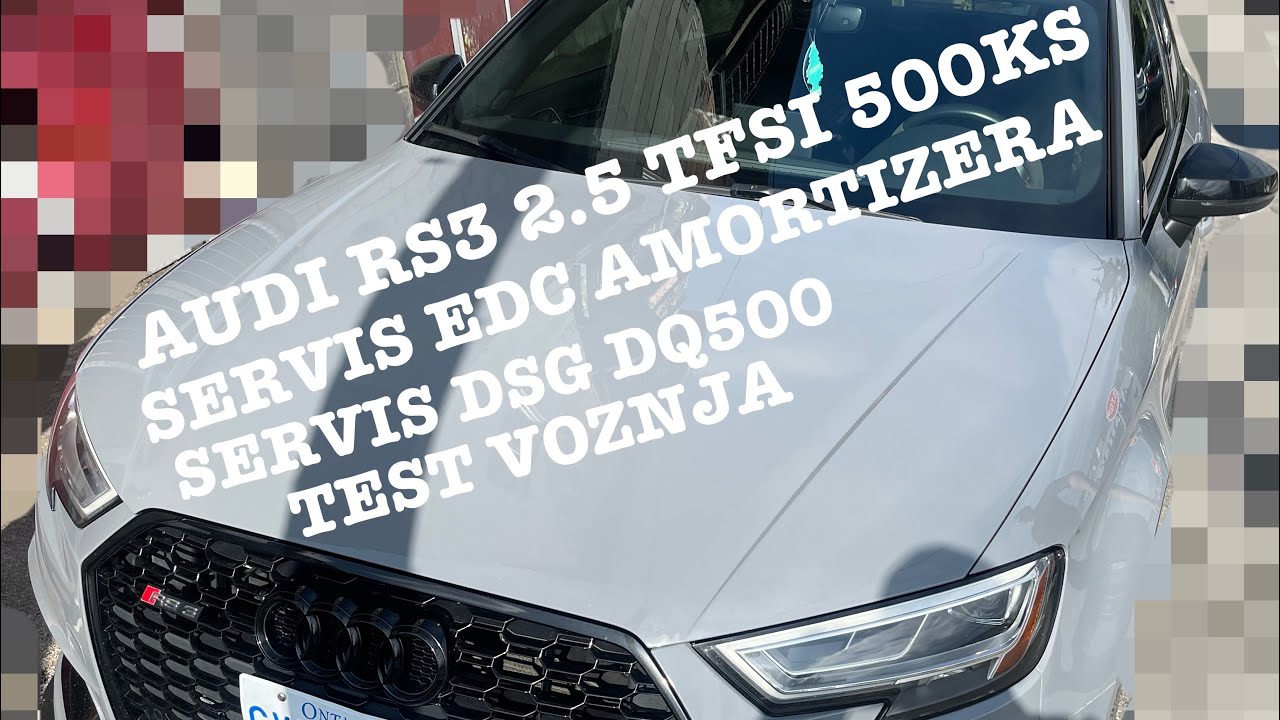 AUDI RS3 2.5 TFSI 500KS SERVISI i TEST VOZNJA
