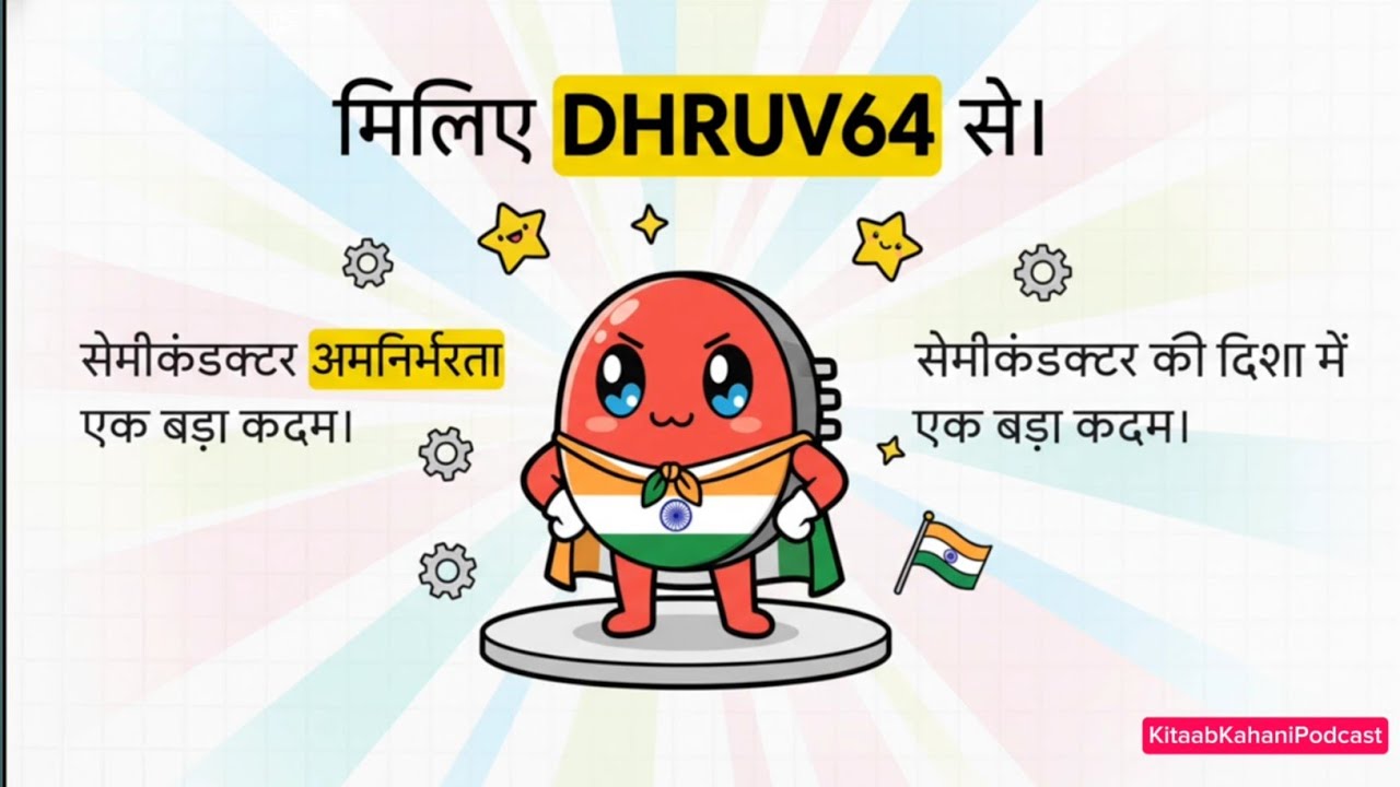Druve64 Microprocessor Kya Hai? | India ka Indigenous 64-bit Processor Explained
