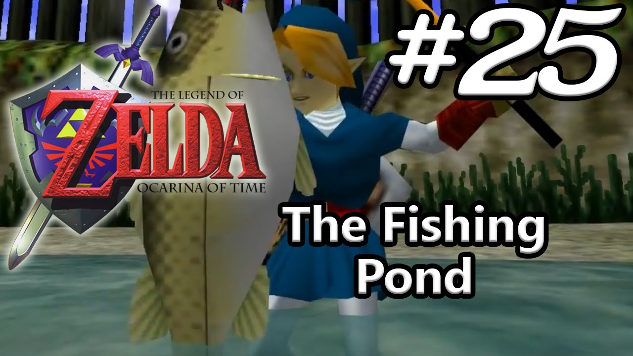 Ocarina of Time N64 100% - Episode 25 - The Fishing Pond