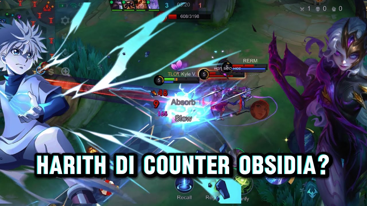 Harith di counter Obsidia? Emang iyah?