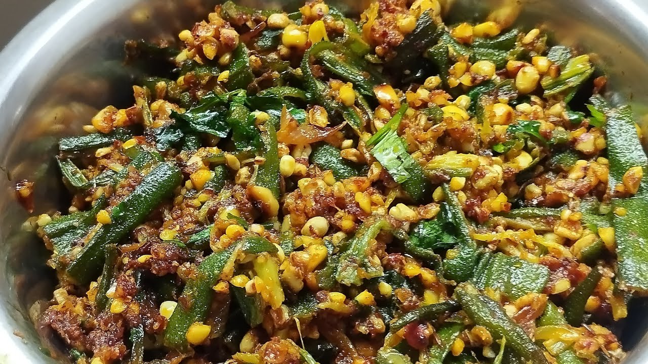 Masala bindi easy recipe😋#trendingnow#trendingreel#fybjmane 