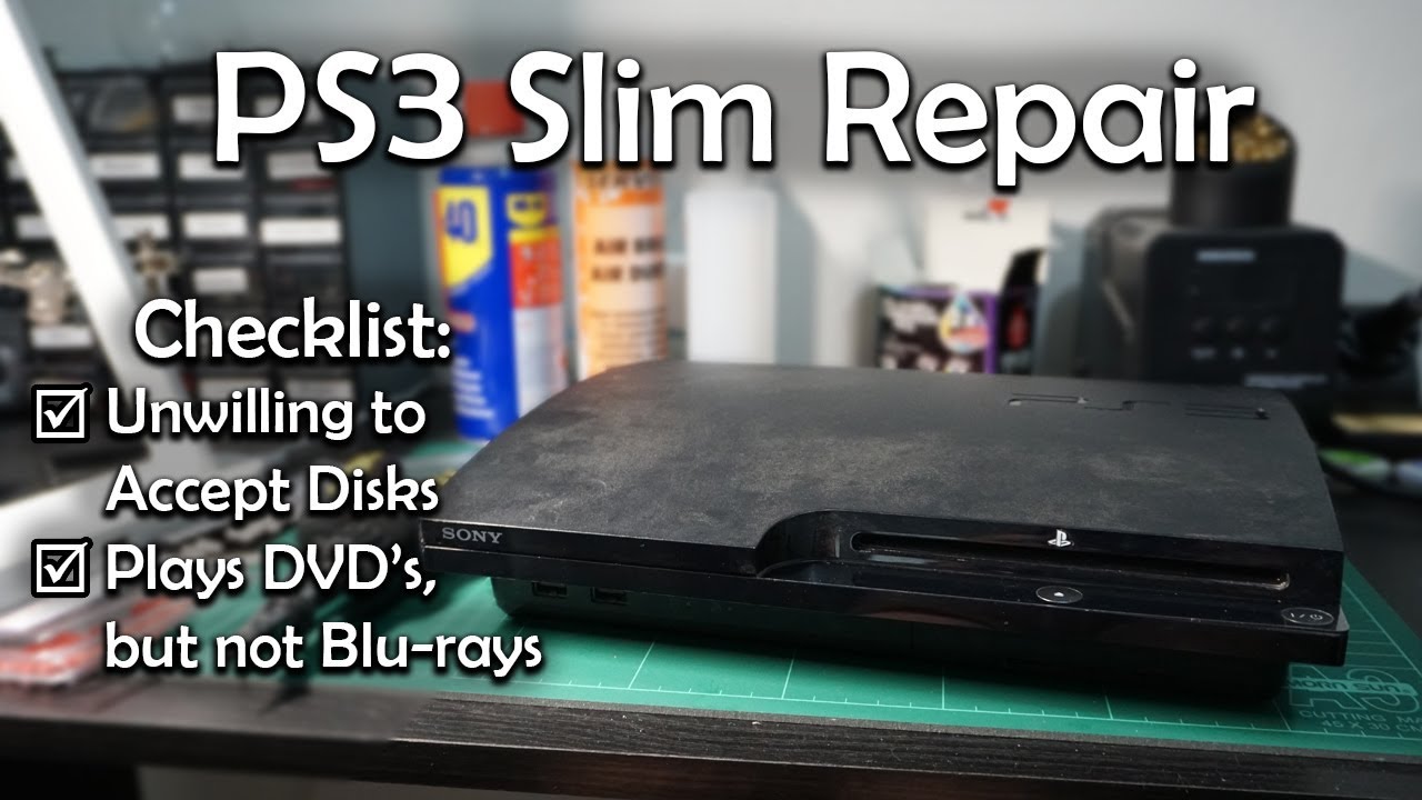 Ремонт дисковода PlayStation 3 Slim