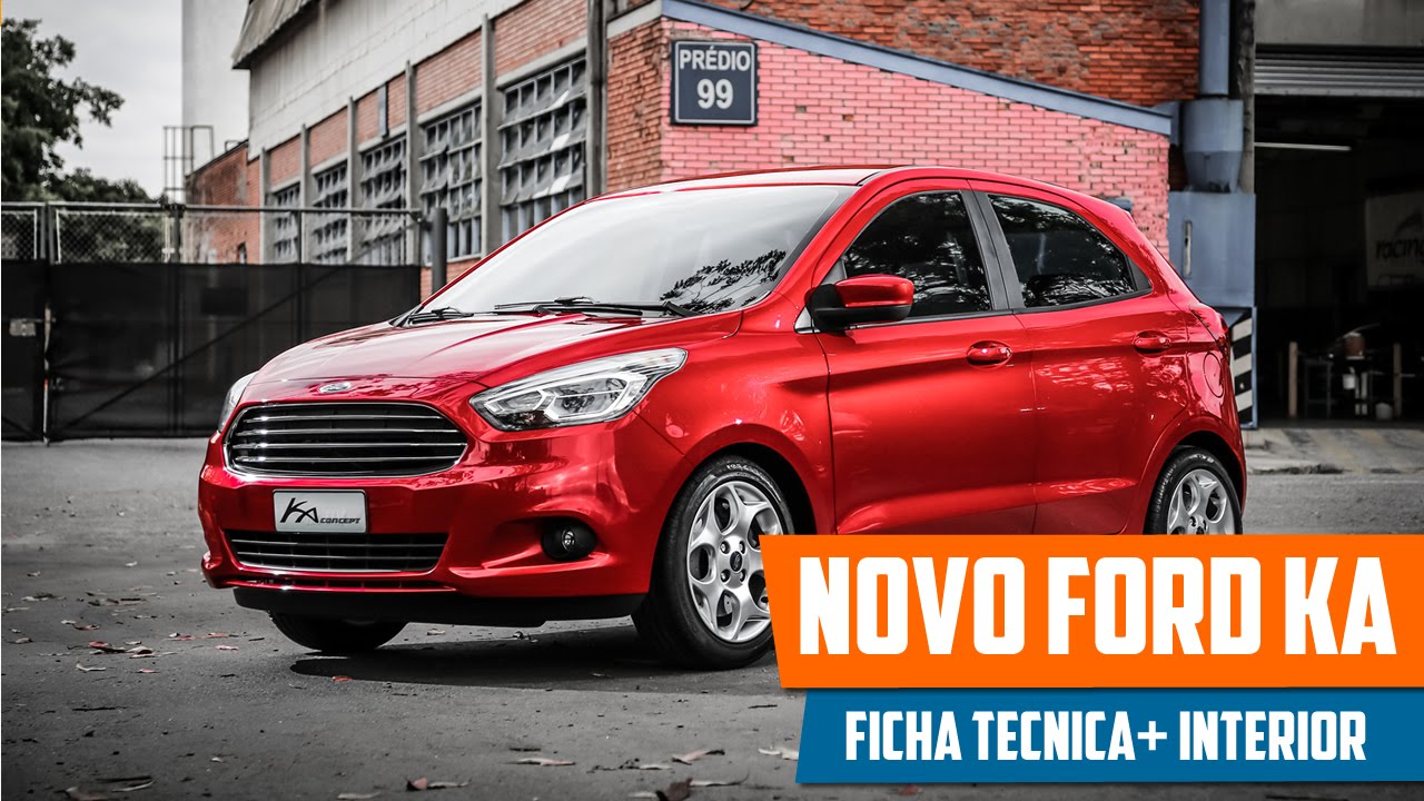 Novo Ford Ka 2015 - Pre&ccedil;o, Ficha T&eacute;cnica, Consumo, Interior e  Avalia&ccedil;&atilde;o