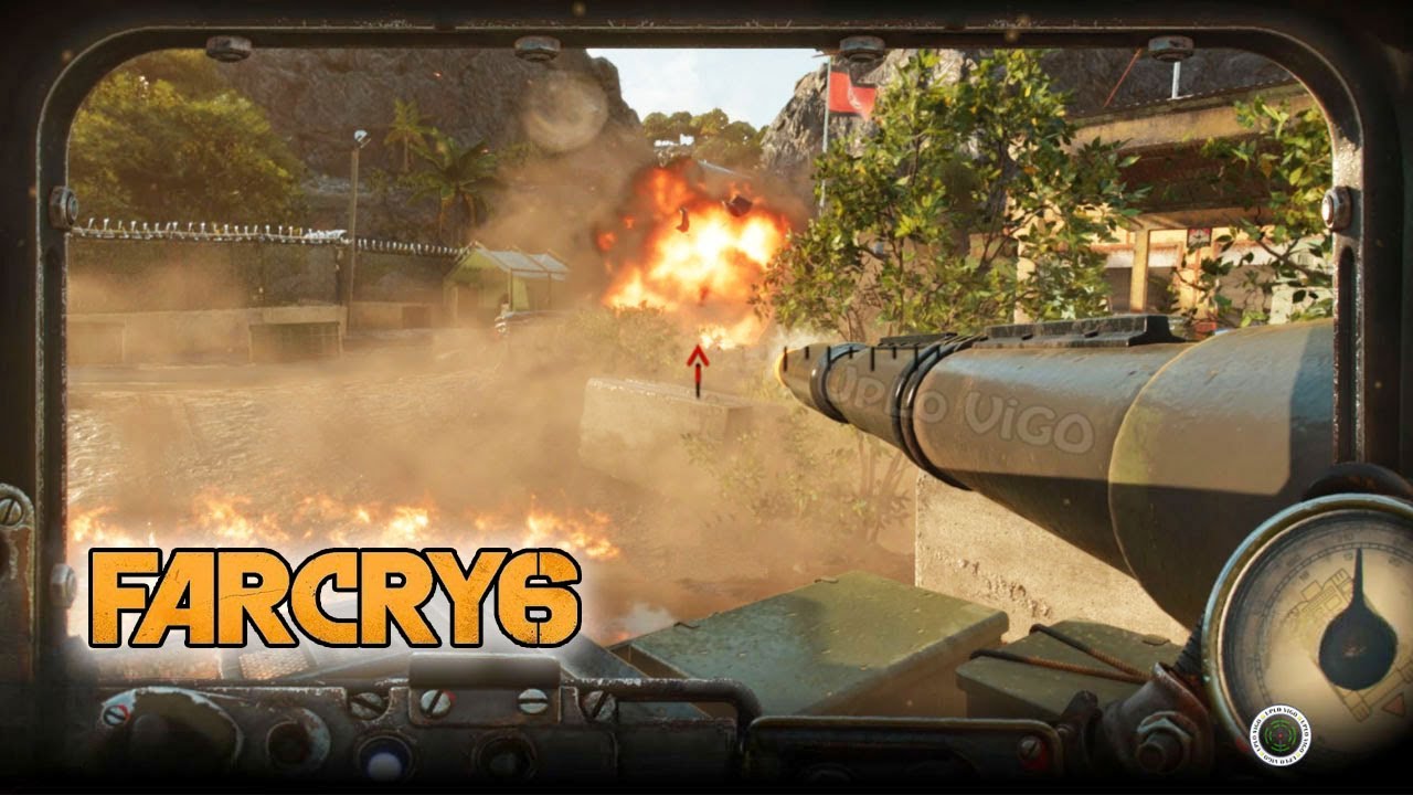 Stealing a Tank From Enemy Base - Far Cry 6 #farcry6