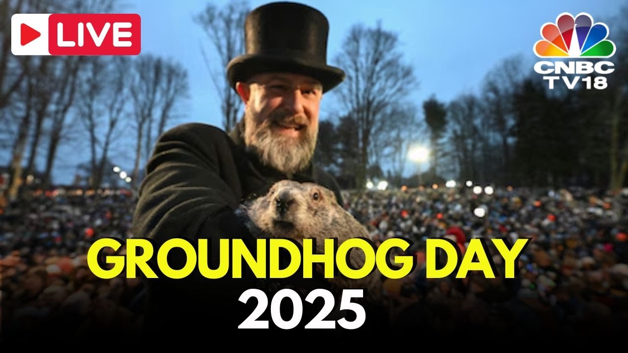 LIVE: Groundhog Day 2025 | Punxsutawney Phil's Prediction | PENNSYLVANIA | US News | N18G