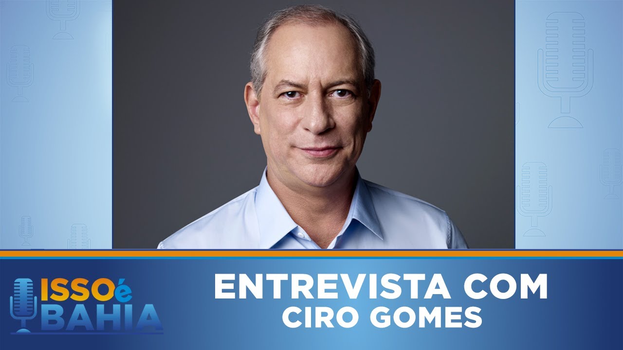 PRÉ-CANDIDATO SUGERE PLEBISCITO PARA DEBATER GRANDE REFORMA ECONÔMICA E POLÍTICA! Ciro Gomes