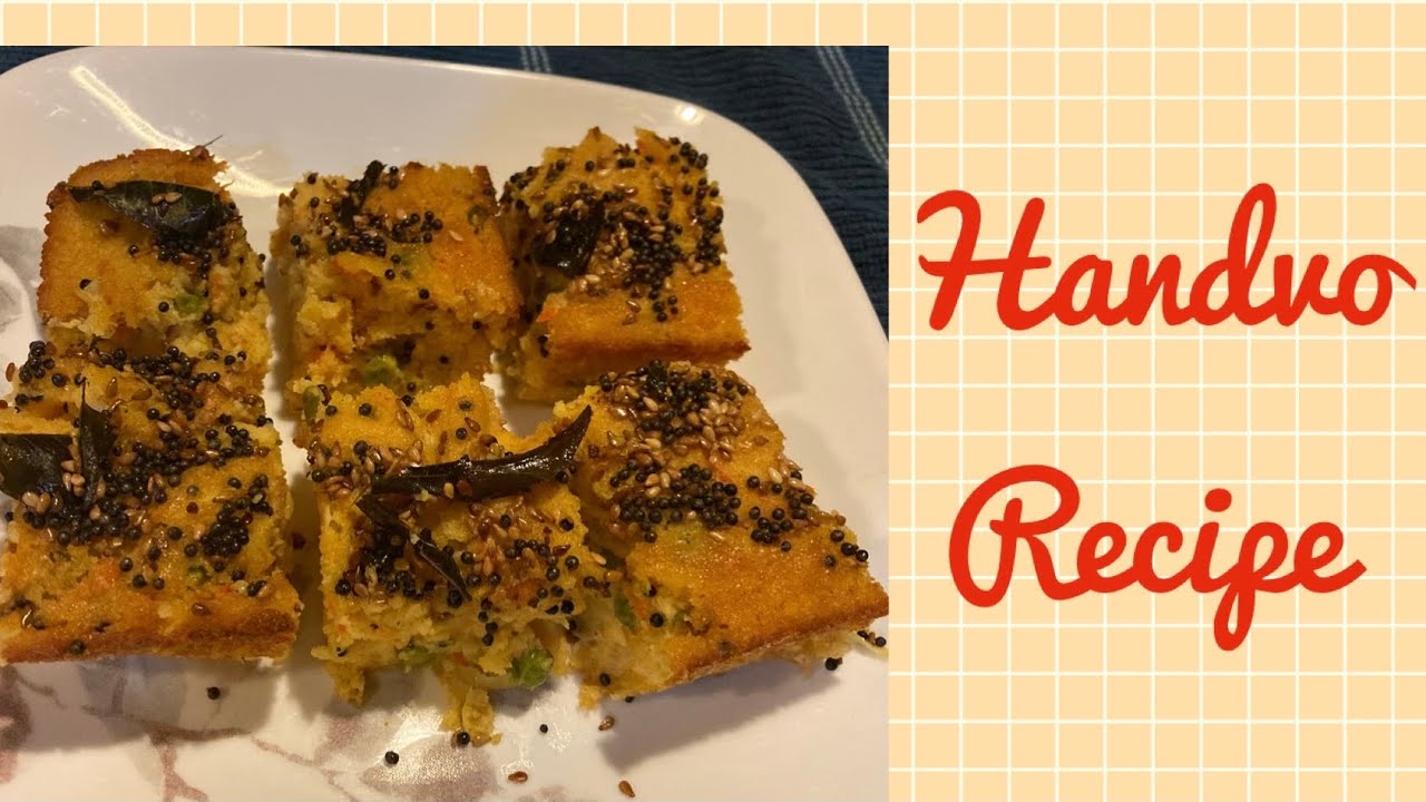 Handvo || Lentils cake