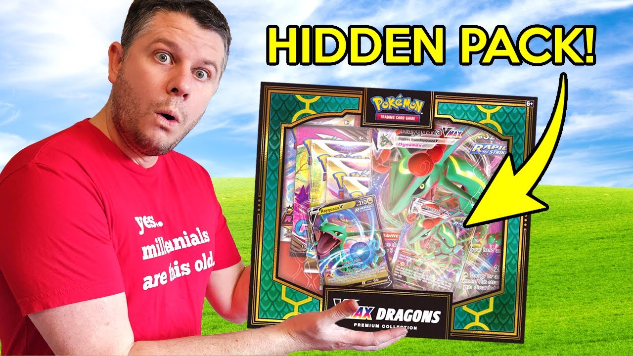 There is a HIDDEN PACK in this VMAX Dragons Premium Collection Box...