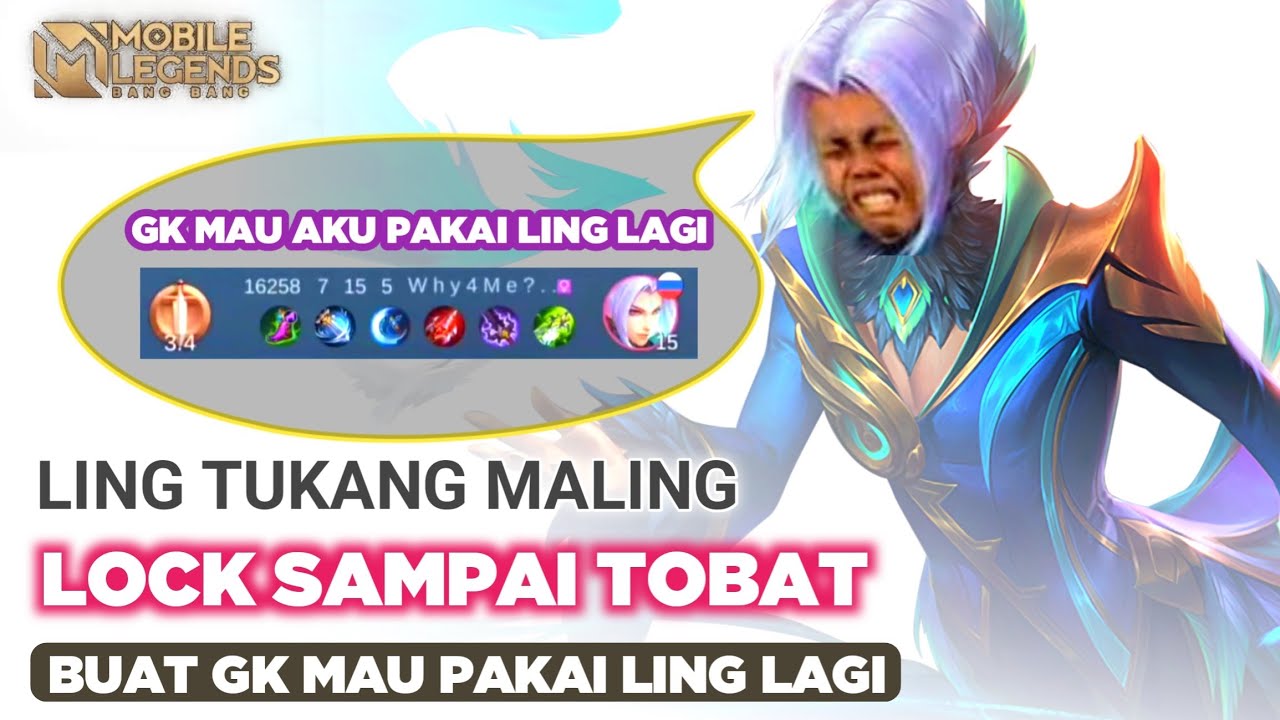 Lock Ling Tukang Maling Turtel! Buat Sampai Trauma Pakai Ling!