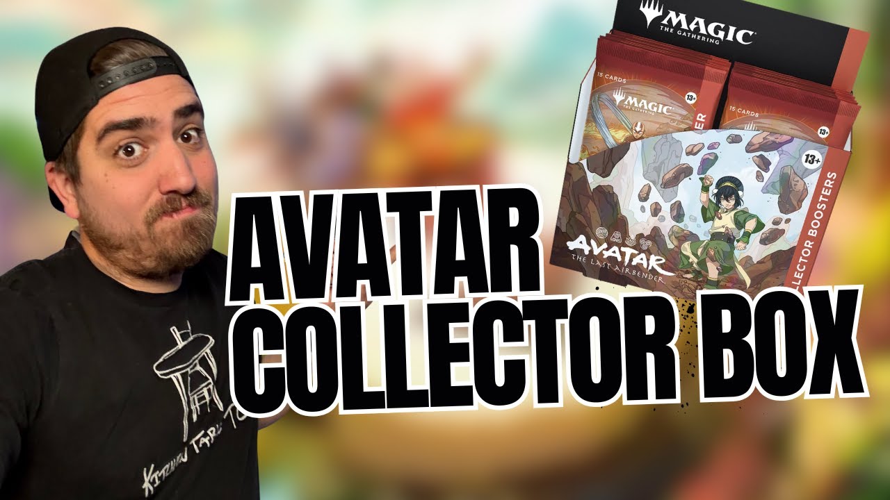 Открытие коллекционной коробки Avatar Magic The Gathering