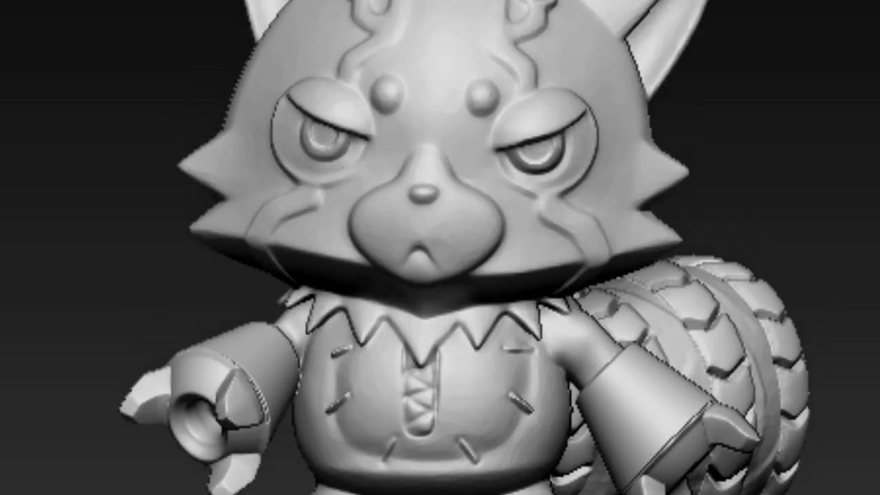 Pristimon &ndash; Modelagem 3D Finalizada 🐼💥