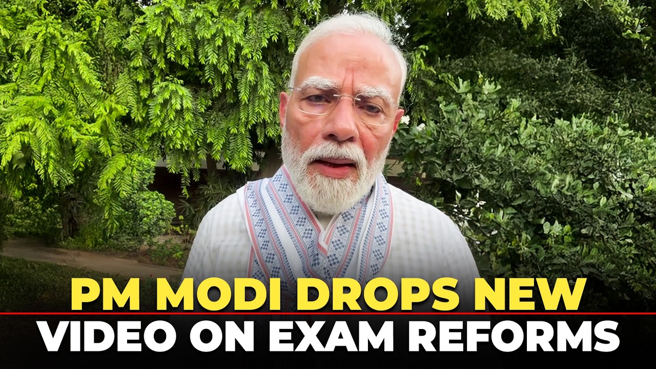 WATCH LIVE: PM Modi shares update on 'high-powered' exam reforms task force led by Nandan Nilekani