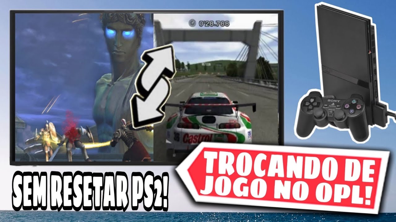 TROQUE DE JOGO NO OPL SEM MEXER NO PS2- macete legal!