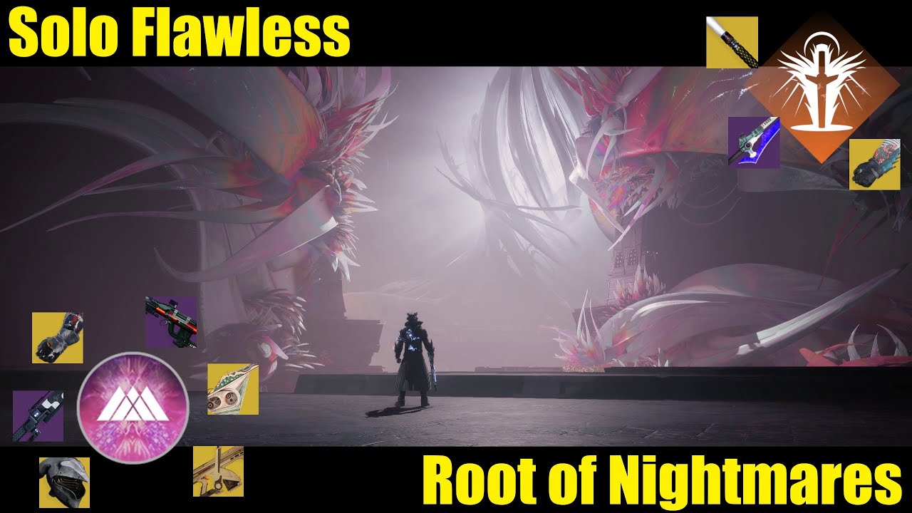 Solo Flawless Root of Nightmares [Warlock] [Renegades] [Destiny 2]