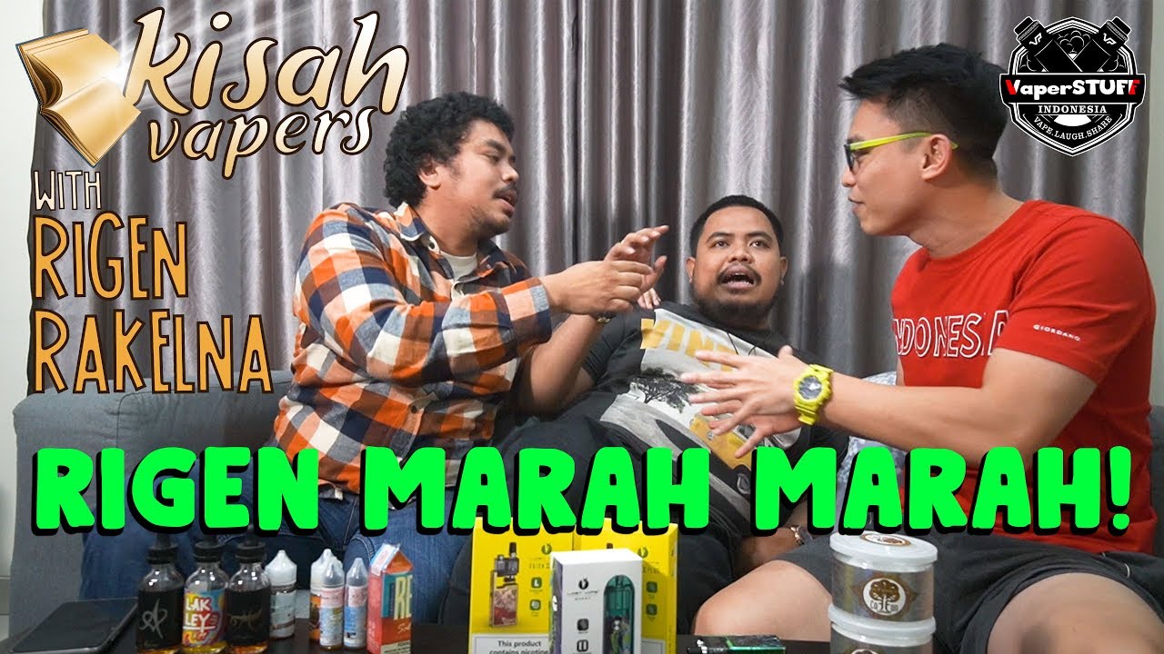 Rigen Marah Marah Kolong Meja Pindah ke Basecamp VaperSTUFF! - Kisah Vapers