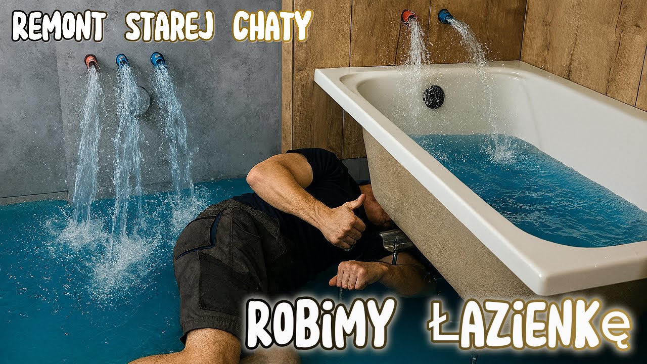 Remont Starej Chaty- Robimy łazienkę