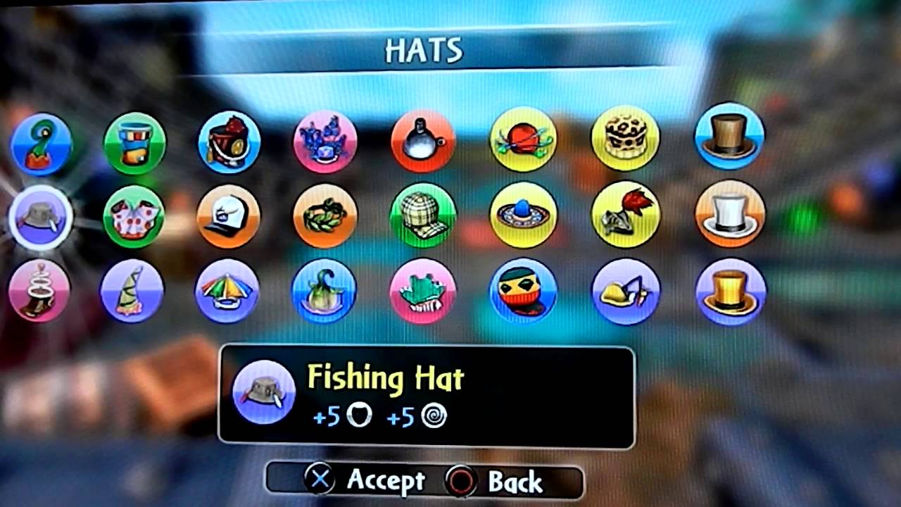 All Skylanders Giants Hats Unlocked
